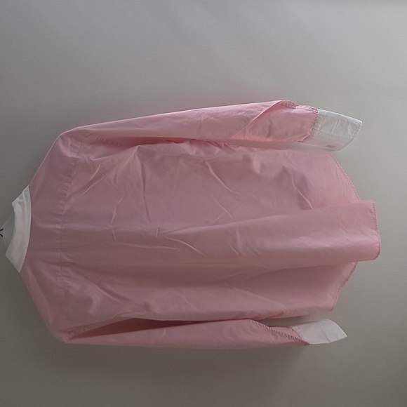 Lauren Ralph Lauren Pink Dress Shirt with White Cuffs - Picture 3 of 3